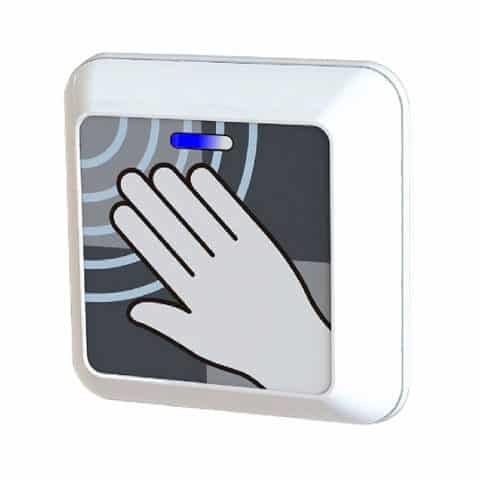 SafePass ClearWave Microwave Touchless Door Activation Sensor