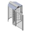 TriStar F21 Full Height Australian Made Security Turnstile with wide access gate