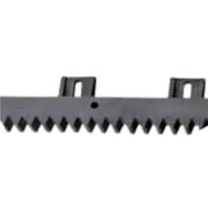 Sliding gate heavy duty nylon rack