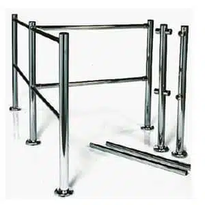 Supermarket Entry Gate Rails