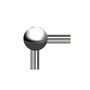 Chrome Corner post