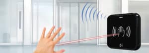 SafePass AerWave Touchless & Wireless Door Activation Sensor