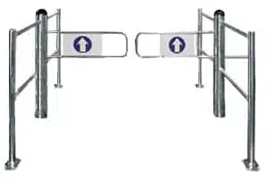 Bulwark HB Automatic Swing Gates with barriers