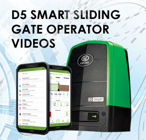 D5 SMART Sliding Gate Opener Video Link