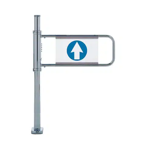 Ecoport Single Manual Supermarket Entry Gate
