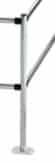 Ecoport 50mm dia Right Hand Corner Post + Floor Anchors