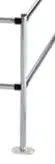 Ecoport 50mm dia Right Hand Corner Post + Floor Anchors