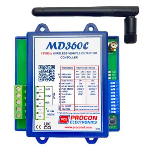 MD360 Wireless Vehicle Detector Controller