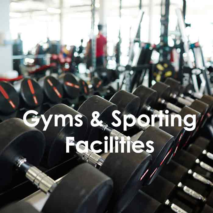 Gyms & Sporting Facilities