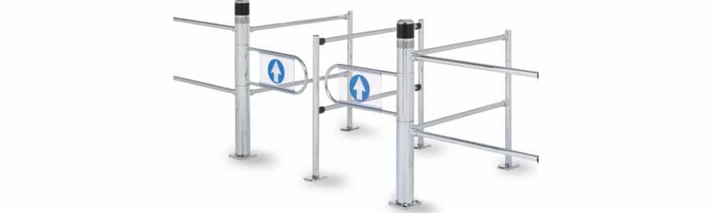 wanzl supermarket gate banner