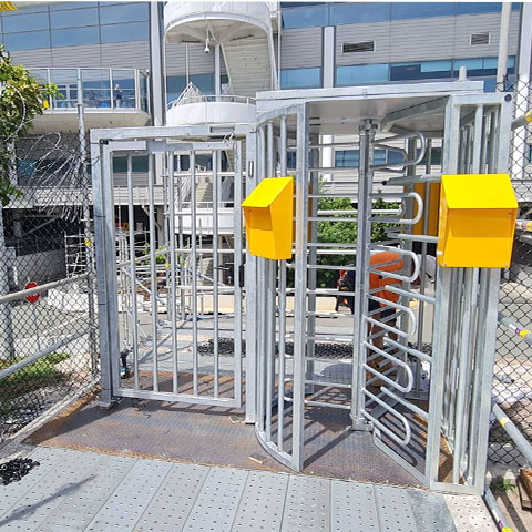 Brisbane Airport F21 Full Height Turnstile