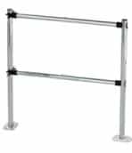 Ecoport Chrome 1100mm x 35mm Motor Column Rails