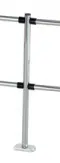 Ecoport 50mm dia Middle Post + Floor Anchor