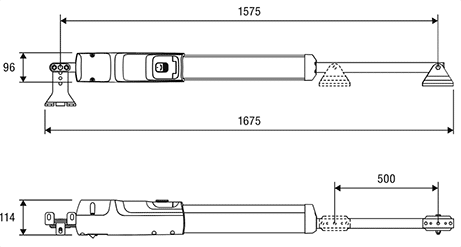 TOM5024E technical drawing